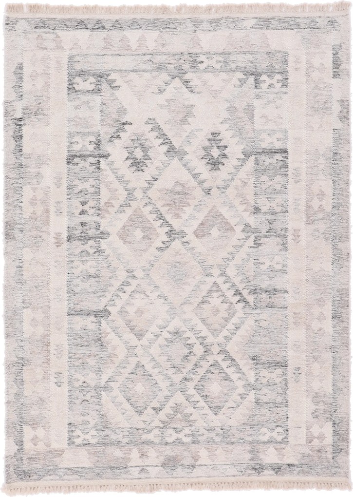 Kilim Tappeto 140 x 190 (Indian) Tessuto A Mano