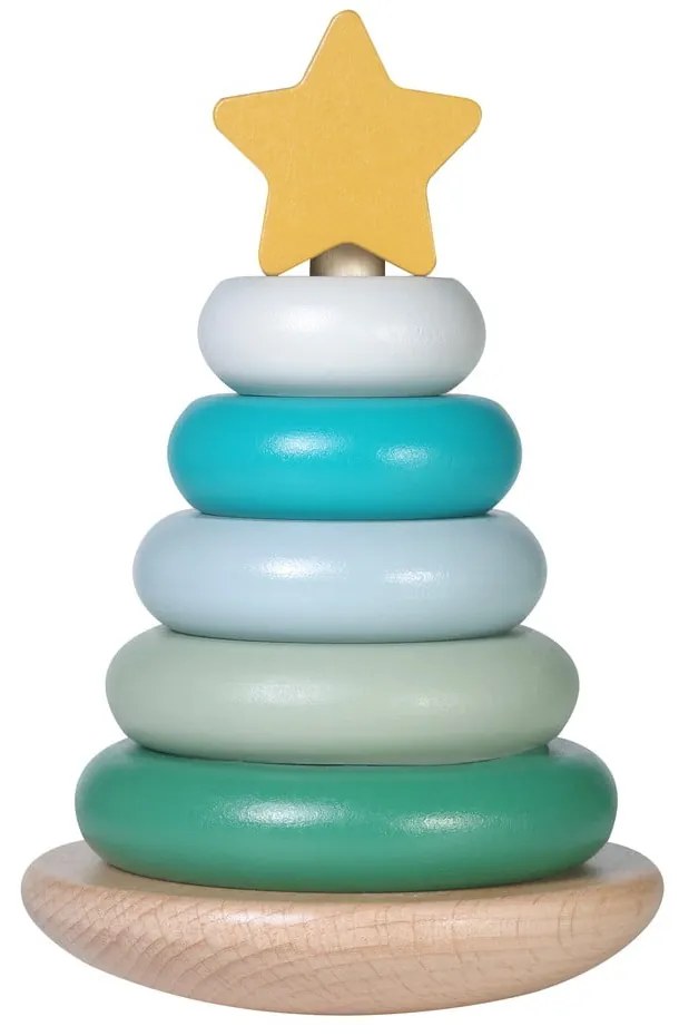 Torre impilabile in legno Christmas Tree - Kindsgut