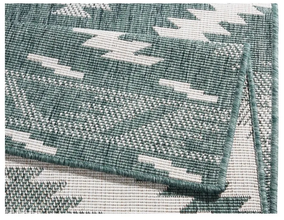 Tappeto per esterni verde e crema , 250 x 80 cm Malibu - NORTHRUGS