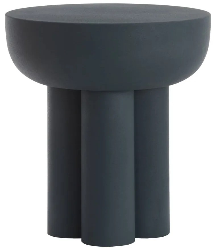 Tavolino rotondo in metallo ø 46 cm Mikola - Light &amp; Living