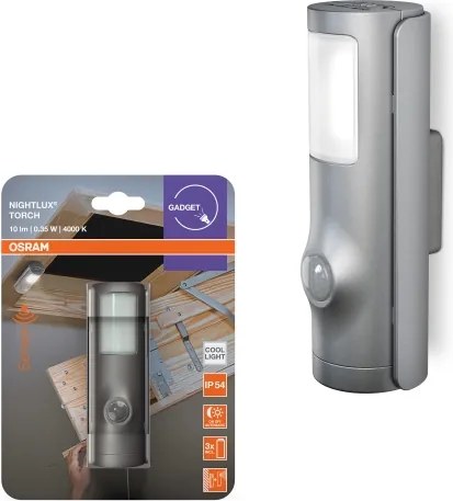 Osram - Lampada orientativa con sensore NIGHTLUX LED/0,35W/3xAAA IP54