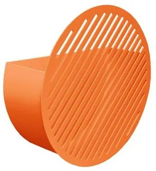 Diagonal Wall Basket Small Zesty Orange - Swedish Ninja