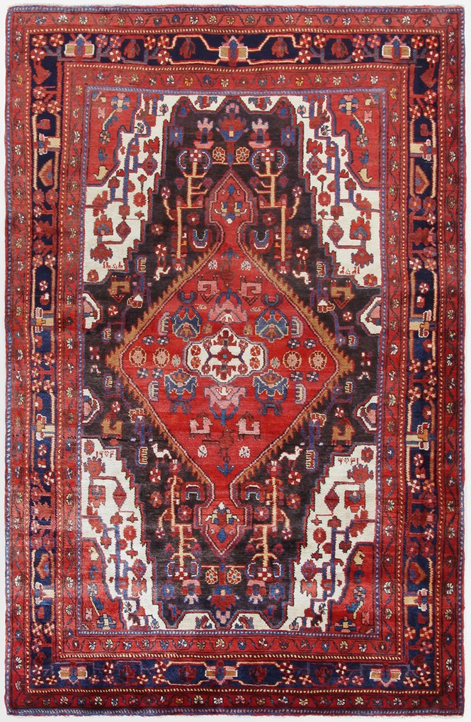 Hamedan Tappeto 180x290 (Iran) Annodato A Mano
