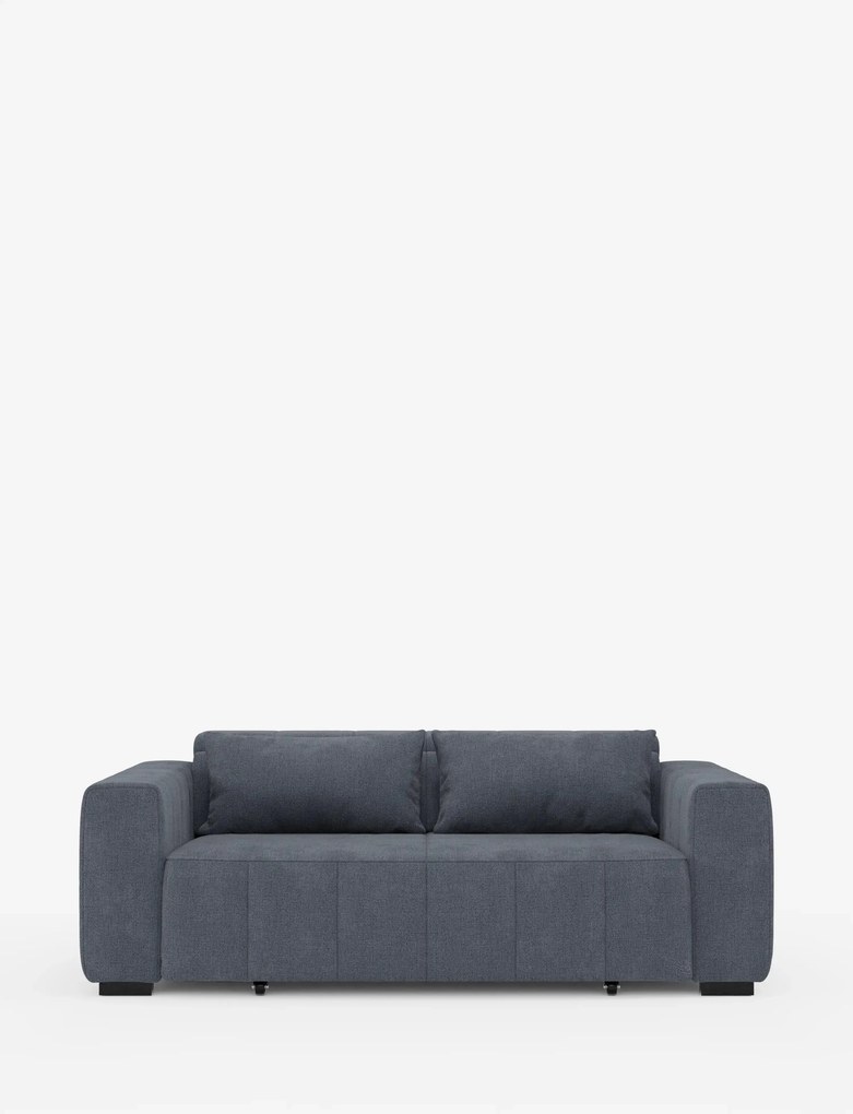 Doric divano 3 posti con sedute allungabili tramite relax elettrico - poggiatesta reclinabile in tessuto smacchiabile T23