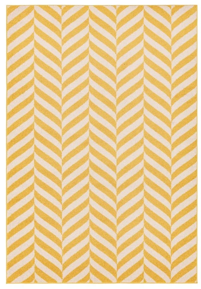 Tappeto giallo 150x80 cm Muse - Asiatic Carpets