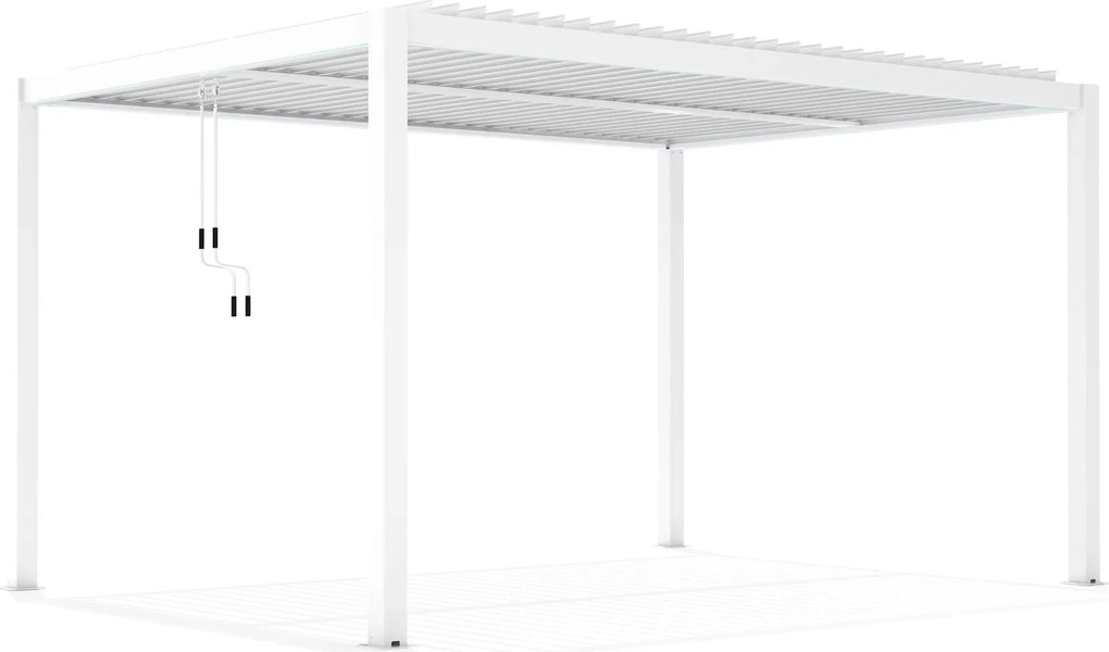 NIMBUS - pergola bioclimatica in alluminio 3x4