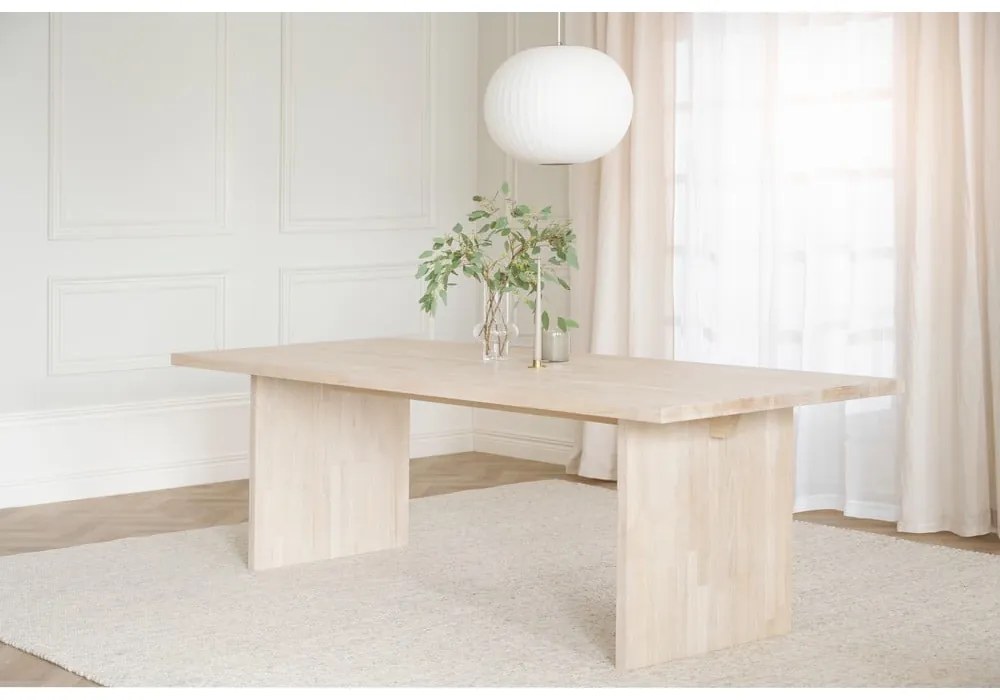 Tavolo da pranzo in rovere 240x95 cm Emmett - Rowico