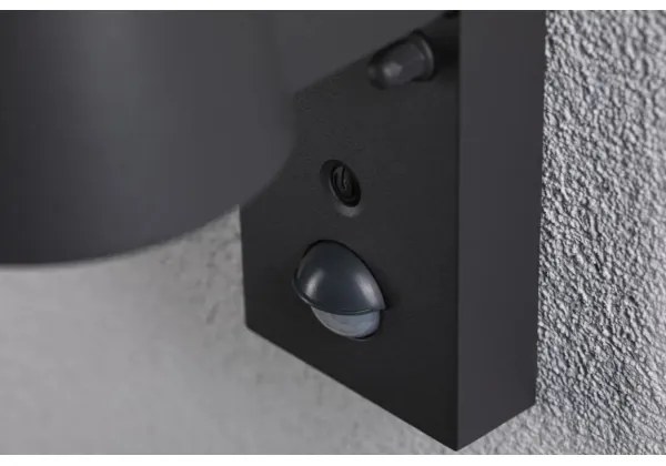 Paulmann 94714 - LED/6W IP44 Applique da esterno con sensore CAPERA 230V