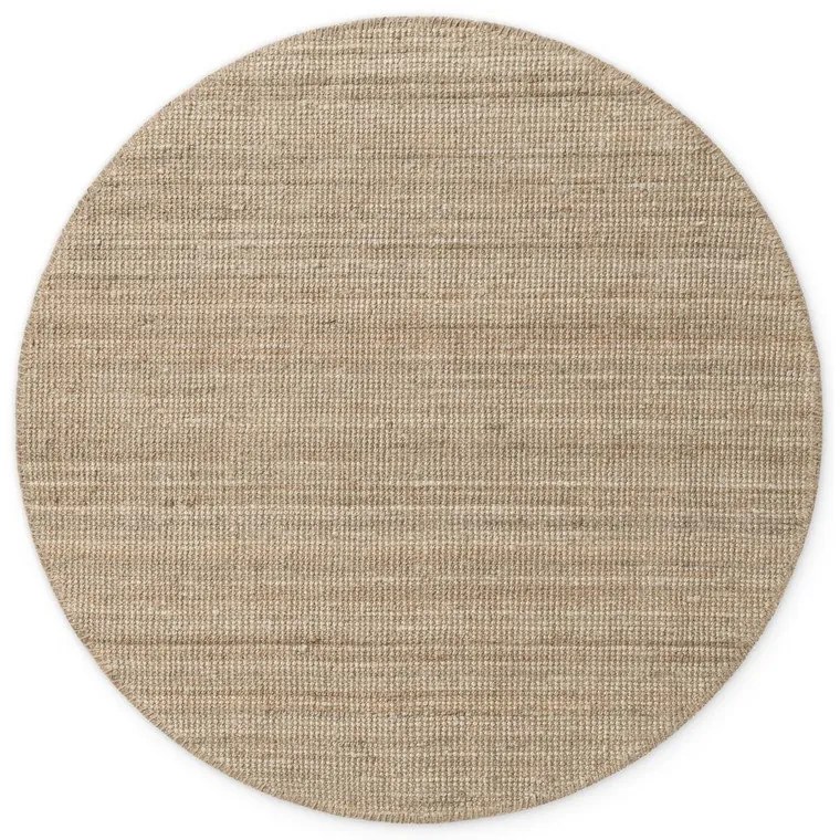 Tappeto rotondo grigio tortora in iuta ø 160 cm Bouclé Jaipur – Hanse Home