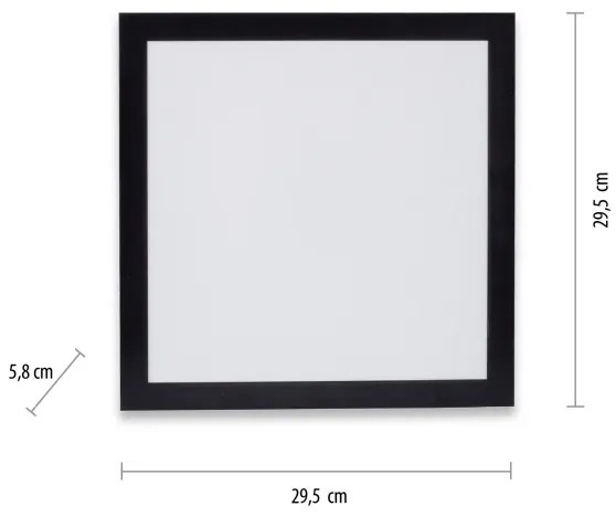 Leuchten Direkt 14740-18 - Plafoniera LED FLAT LED/7W/230V