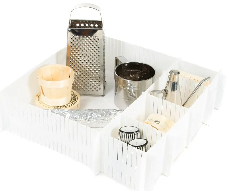 Set di divisori per cassetti in plastica 6 pz – Compactor
