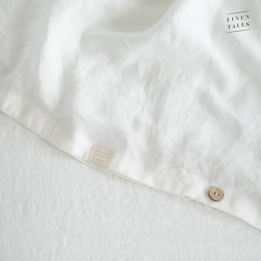 Biancheria da letto bianca 200x140 cm White - Linen Tales