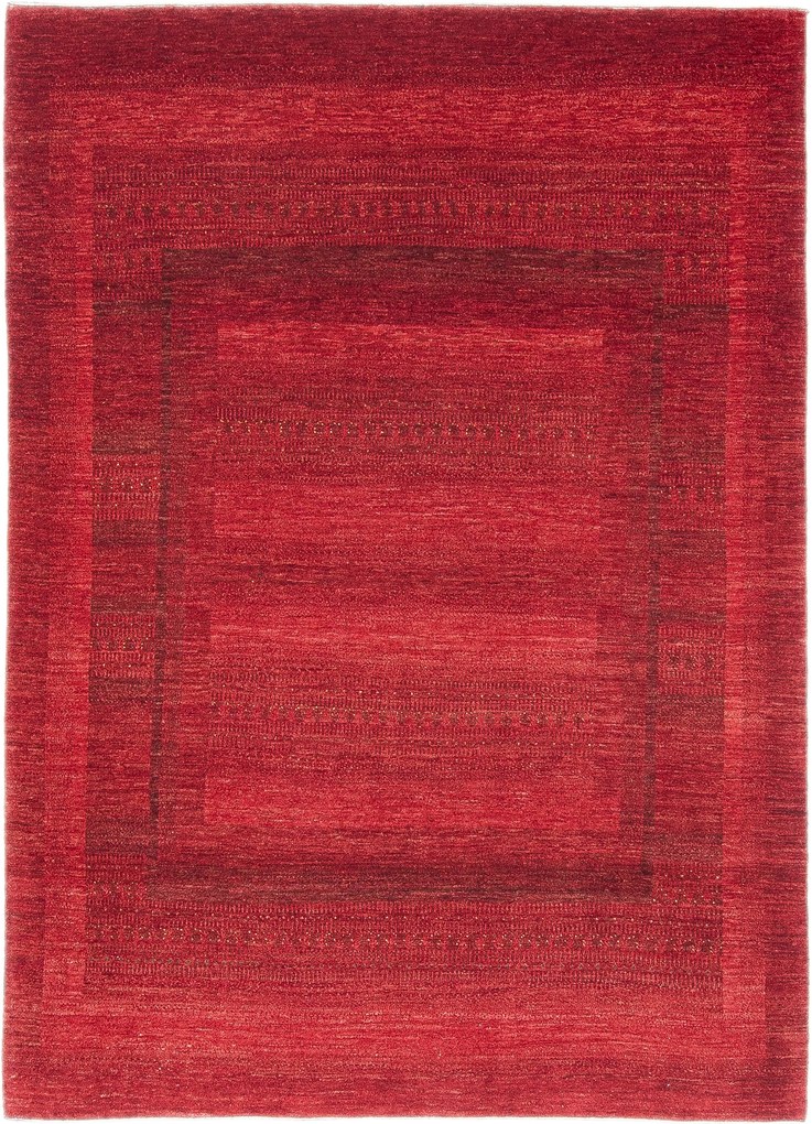 Loribaft Tappeto 240x170 Rosso (Iran) Annodato A Mano