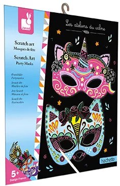 Scratch art - Maschere da festa