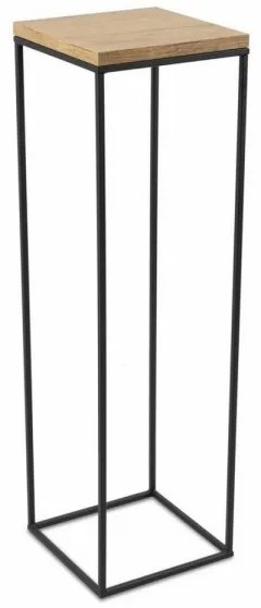 Portafiori BASICLOFT 80x24 nero/marrone