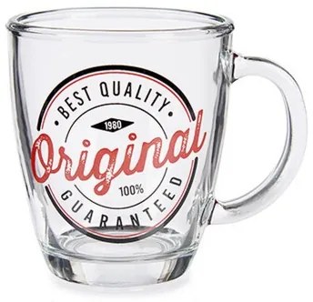 Tazza Mug Original Trasparente Vetro (320 ml) (6 Unità)