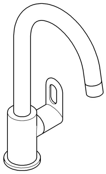 GROHE 31222000 - Miscelatore da cucina BAULOOP in cromo lucido