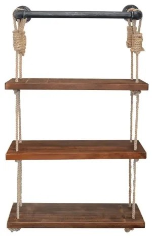 Mensola da parete 120x60 cm abete