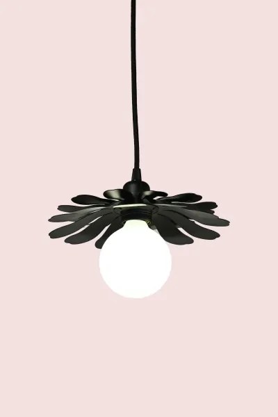 Bohemia-Design - Lampadario a sospensione con cavo 1xE27/60W/230V nero