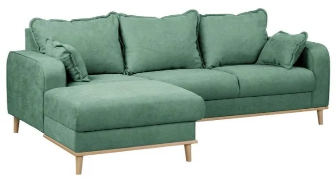 Divano angolare turchese (angolo sinistro) Beata - Ropez