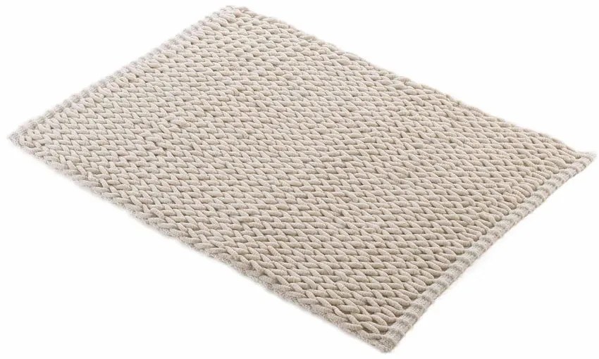 Tappeto da bagno beige 50x80 cm Isalis - douceur d'intérieur