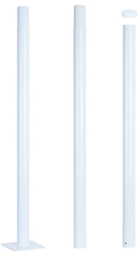 Brilagi - Palo in metallo per illuminazione esterna URBAN 3 m palo bianco