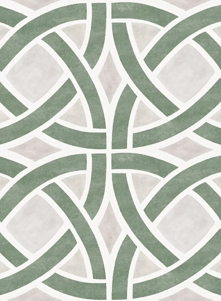 Coordonne Carta da parati Roots - Menta