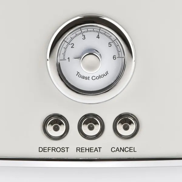 G3Ferrari G1013401 - Tostapane a due fette ARTISTA 750W/230V bianco