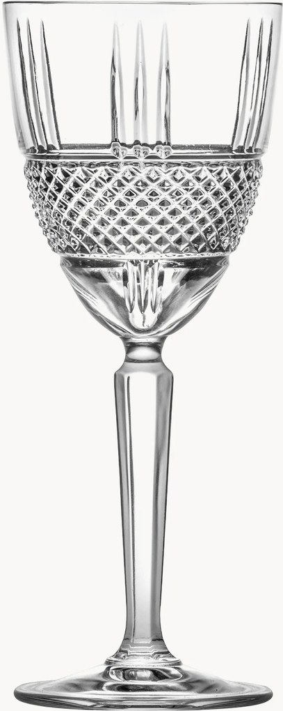 Set di 6 bicchieri da vino rosso Brillante