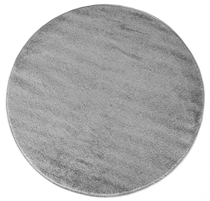 Tappeto rotondo grigio Larghezza: 200 cm | Lunghezza: 200 cm