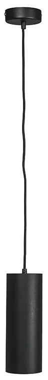 Lampada a sospensione di design nera GU10 50mm - Tubo