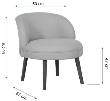 Poltroncina per bambini KUNI marrone