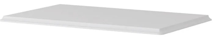 Top per lavabo Tiffany BADEN HAUS L 64 x H 1.9 x P 48 cm bianco mdf, opaco