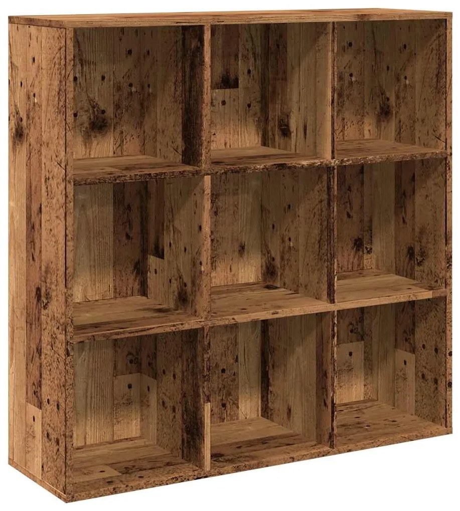 Libreria legno antico 98x29x97,5 cm