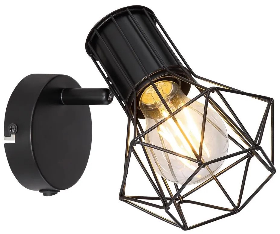 Globo 54017-1 - Luce Spot da parete PRISKA 1xE27/40W/230V