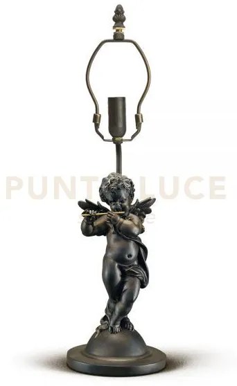 Solo base per lampada da tavolo angelo in zama h.66 1 luce attacco ...