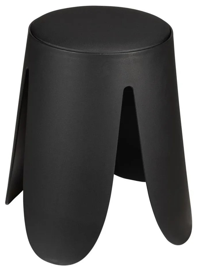WENKO 26087100 - Sgabello COMISO 44,5x46 cm nero
