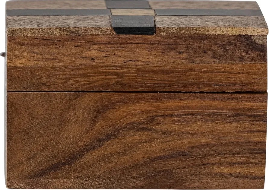 Scatola decorativa marrone in legno 6,5x4,5x4 cm Cemile - Bloomingville