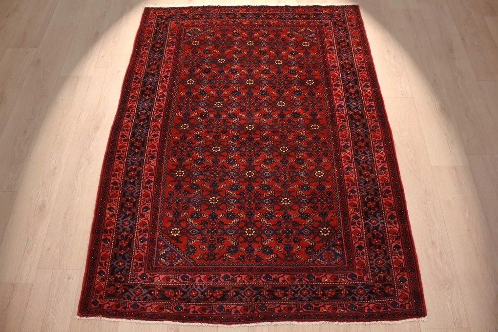 Hamedan Tappeto persiano 140x190 (Iran) Annodato A Mano