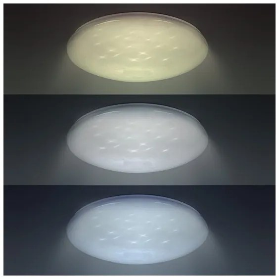 Solight WO763 - Plafoniera LED dimmerabile STAR LED/24W/230V + Telecomando