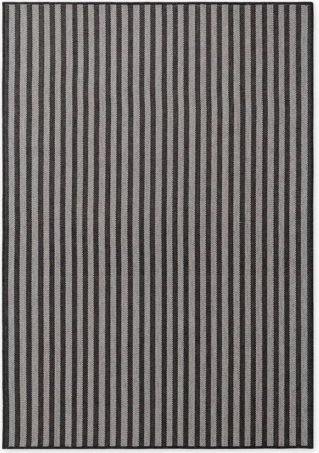 Tappeto da interno/esterno nero/color crema 160x230 cm Haringey Linley – Ted Baker