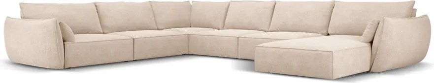 Divano angolare beige (angolo sinistro) Vanda - Mazzini Sofas