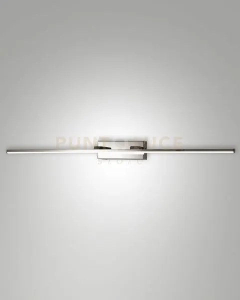 Nala  applique cromo  l.75cm a led 3000k - 15w - 1850 lm ip44