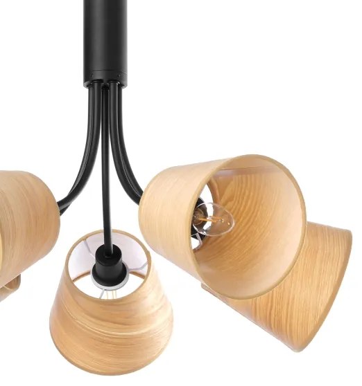 ONLI - Lampadario a sospensione con filo ASIA 5xE14/6W/230V