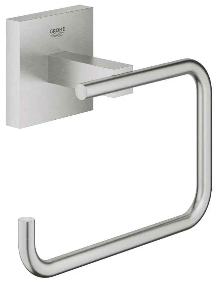 GROHE 40978DC0 - Porta carta igienica START CUBE in acciaio inox