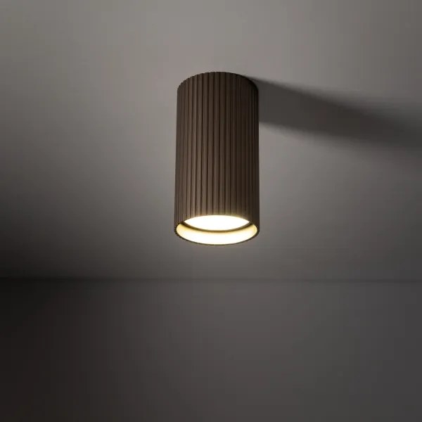 Faretto TUNE S 1xGU10/10W/230V 10 cm marrone