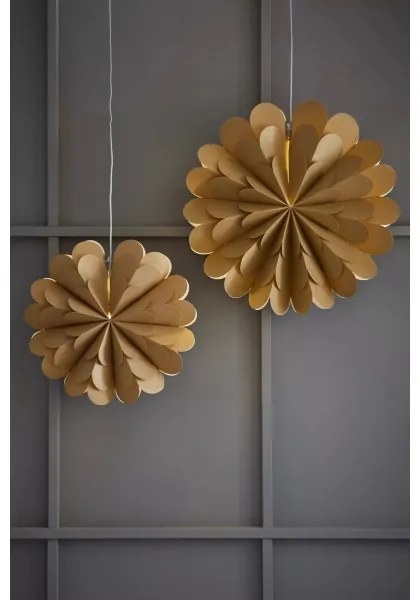 Markslöjd 705949 - Decorazione natalizia MARAVILLA 1xE14/25W/230V d. 60 cm oro