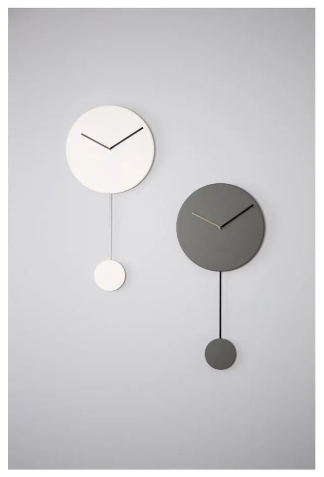 Orologio da parete grigio minimalista - Zuiver