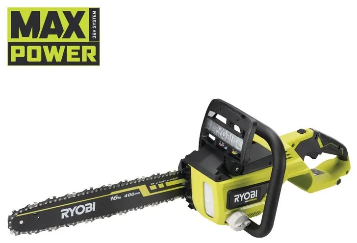 Motosega a batteria RYOBI brushless 36V barra da 40 cm, batteria non inclusa