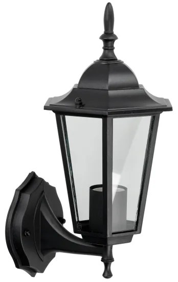 Applique da esterno 1xE27/60W/230V IP44 nera